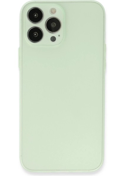 Newface iPhone 13 Pro Kılıf Puma Silikon - Açık Yeşil