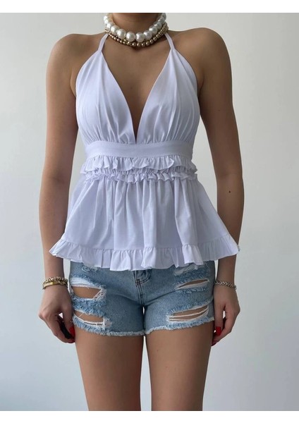 Agnes Sırt Detay Bluz fiyatları