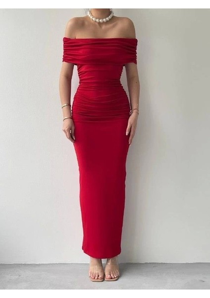 Milan Madonna Yaka Kalem Elbise fiyatları