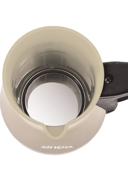 Bej Elektrikli Cezve, Hızlı ve Pratik Kahve Yapımı Için Mükemmel Seçenek fırsatları