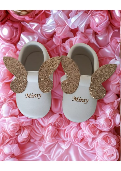 Bebeğinize Özel Altın Renk Simli Ayakkabı fiyatları