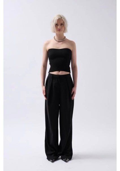 Straplez Dokulu Crop fiyatları