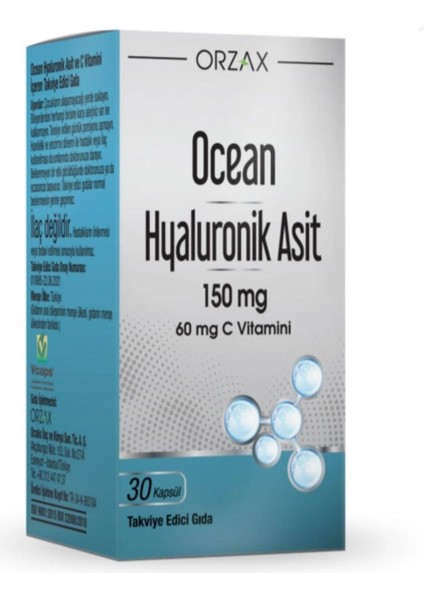Hyaluronik Asit 150 Mg 30 Kapsül