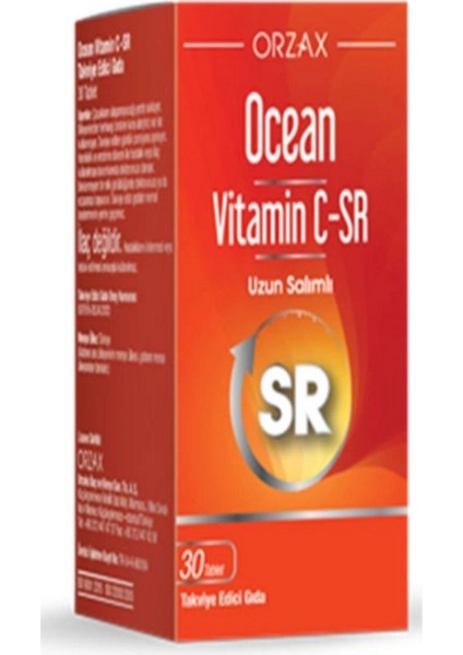 Vitamin C-Sr 30 Tablet