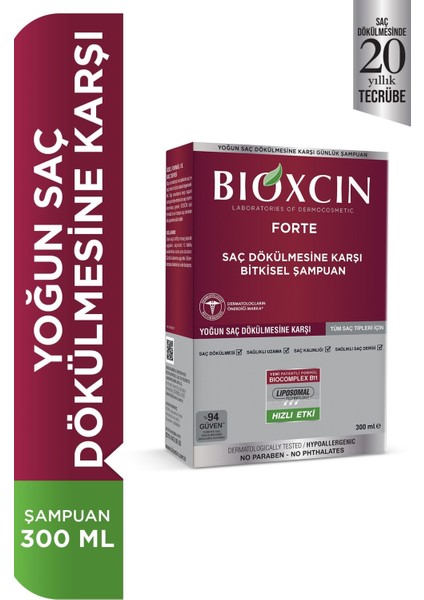 Forte Saç Dökülmelerine Karşı Bitkisel Şampuan 300 ml fırsatları
