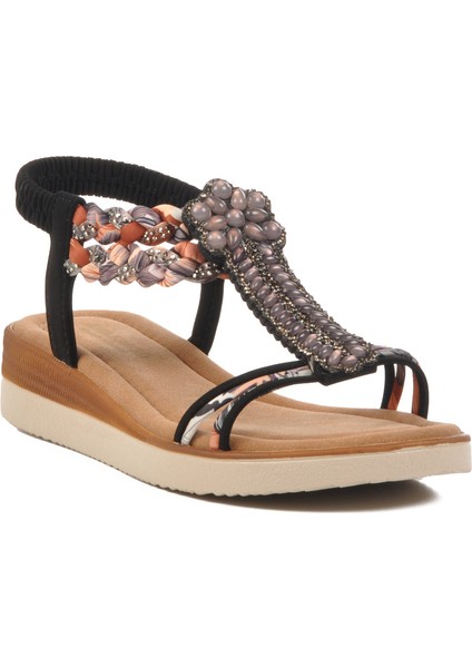 Siyah Kadın Sandalet 358131 Z