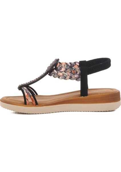 Siyah Kadın Sandalet 358131 Z fiyatları