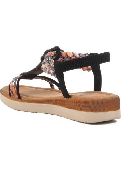 Siyah Kadın Sandalet 358131 Z fırsatları