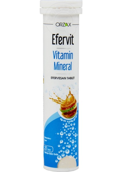 Efervit Vitamin Mineral Efervesan 20 Tablet