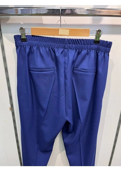 Dekorati̇f Düğmeli̇ Arka Bel Lasti̇kli̇ Pantolon modelleri