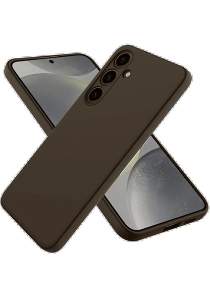 Newface Samsung Galaxy A26 Kılıf First Silikon - Kahverengi