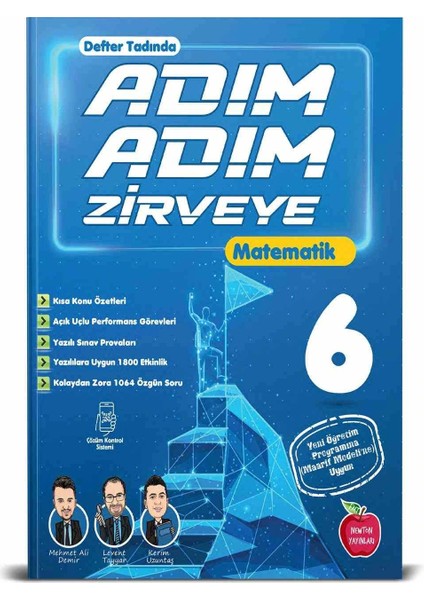 Newton 6.sınıf Matematik Adım Adım Etkinlikli Konu Anlatımlı Soru Bankaları