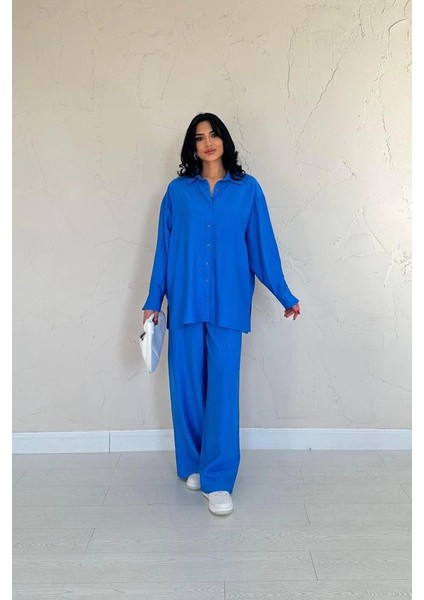 Saks Alice Gömlek ve Bol Kesim Pantolon Takım fiyatları