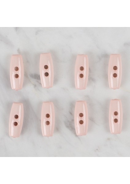 Loren Crafts Pudra Pembe 8 Li Çoban Düğmesi - 70 fiyatları