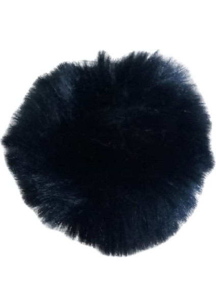 Şapka Ponponu Siyah