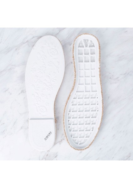 Loren Dar Hasır Espadril / Ayakkabı Tabanı 40 Numa