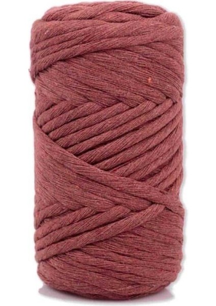 Pamuk Makrome 4 mm İp Kiremit