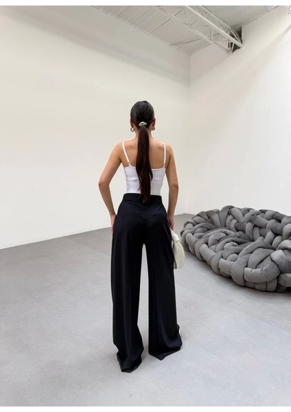 230 gr Poly Viscose Full Lycra Pi̇leli̇ Palazzo Pantolon fiyatları