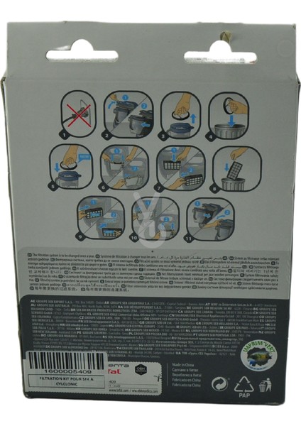 Silence Force Cyclonic 4A Uyumlu Hepa Filtre ZR903701 modelleri