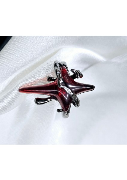 Kuzeyin Taşı Y2K Ayarlanabilir Yüzük