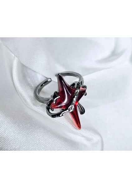 Kuzeyin Taşı Y2K Ayarlanabilir Yüzük fiyatları