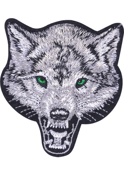 Aplike Ütü Ile Yapışan Kurt Yeşilgöz Arma 7x6 cm