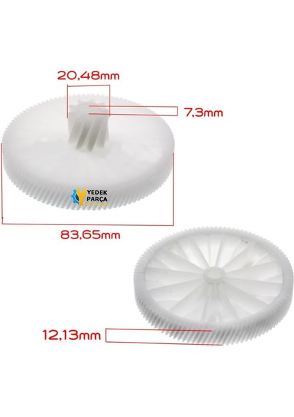 Braun Uyumlu G1500 Kıyma Makinası Motor Dişlisi Kaplini - 67000899 fiyatları