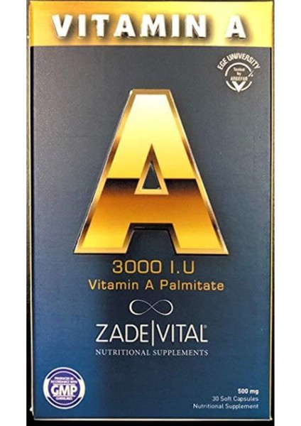 A Vitamini Blister 30 Kapsül fiyatları