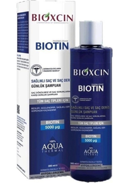 Biotin Günlük Şampuan Tüm Saç Tipleri (300 Ml)