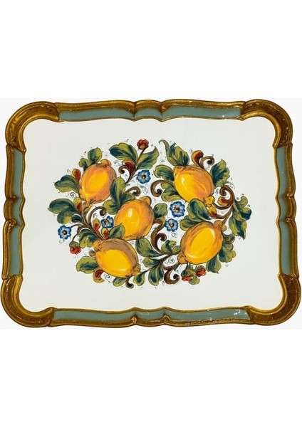 Lemon Dikdörtgen Büyük Tepsi 47X37