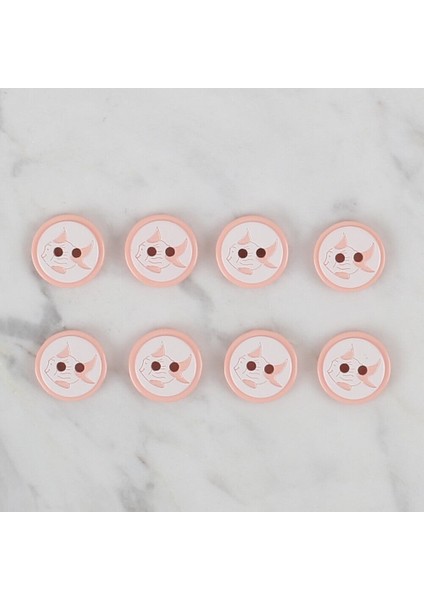 Loren Crafts Somon 8 Li Balık Düğme - 569 fiyatları