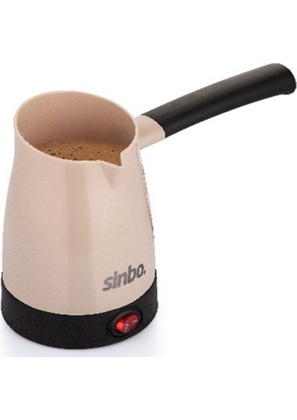 Kahverengi Elektrikli Cezve, Pratik ve Şık Tasarım