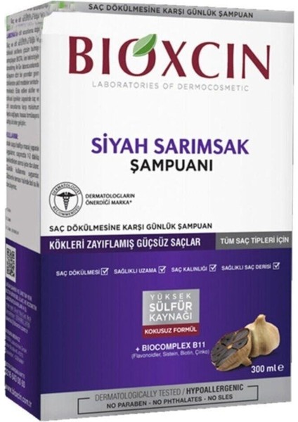 Siyah Sarımsak Şampuanı (300 Ml)