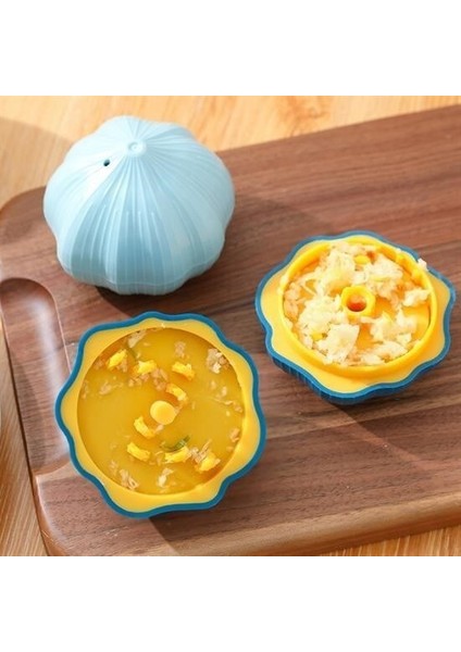 Buffer® Sarımsak Şeklinde Pratik Sarımsak Ezici Rendeleyici El Rondosu