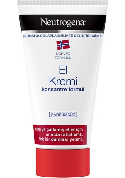 Parfümsüz El Kremi 75 ml