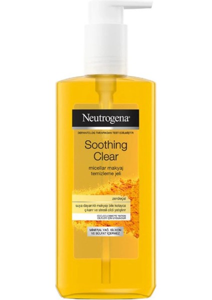 Soothing Clear Zerdeçal Özlü Makyaj Temizleyici 200 ml