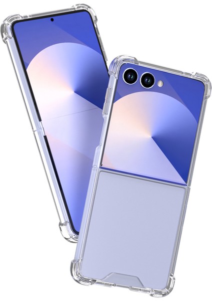 Samsung Galaxy Z Flip 7 Kılıf Ultra Korumalı Şeffaf Antishock Silikon modelleri