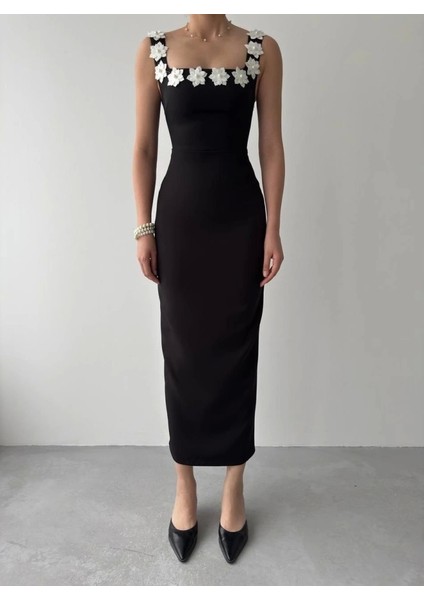 Mıng Çiçek Detaylı Elbise fiyatları