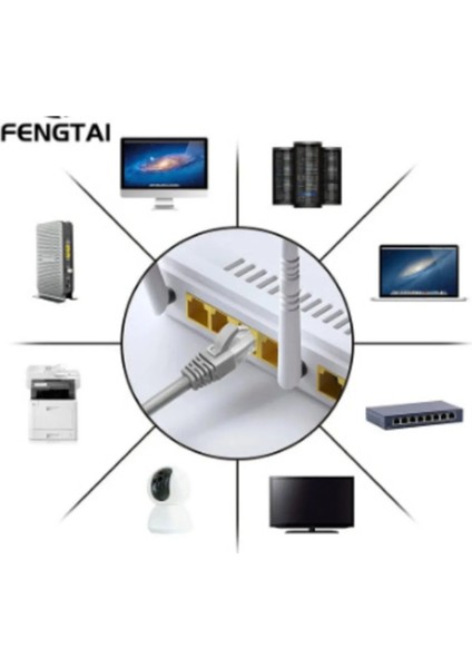 1 mt Cat6 Internet Kablosu Ethernet Utp Patch High Speed (1 Metre) fırsatları