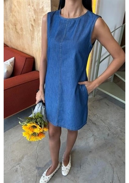 Sırt Bağcıklı Tensel Elbise 2880 indirimleri