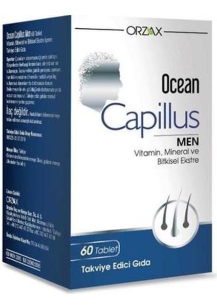 Orzax Ocean Capillus Men 60 Tablet