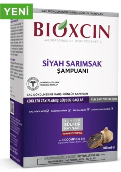 Siyah Sarımsak Şampuanı 300ML