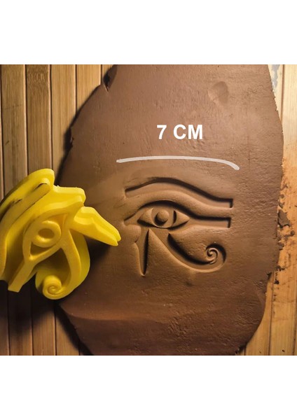 7 cm Horus'un Gözü Seramik&polimer Kil Kalıp Baskı fiyatları