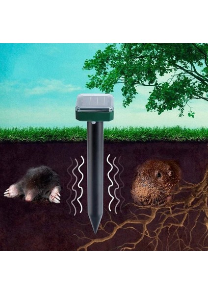 4 Adet Solar Güneş Enerjili Akrep,köstebek,yılan Fare Kovucu 750-1000 M2 Etkili Kare fırsatları