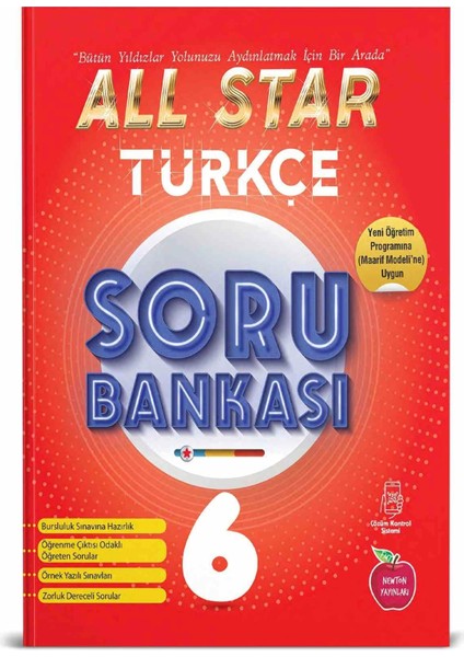 Newton 6.sınıf All Star Türkçe Soru Bankası Yeni