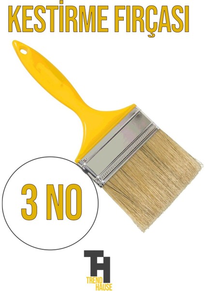 3 No' Lu Kestirme Fırçası Kolay Kullanım