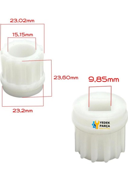 Arzum Uyumlu AR173 Fierce Kıyma Makinası Kavrama Parçası Dişlisi (Ölçülere Dikkat) fiyatları