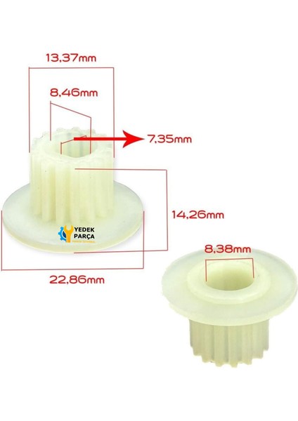 Sinbo Uyumlu Sbm 4713 Ekmek Yapma Makinası Motor Dişlisi (Kayışı Aktarır) fiyatları