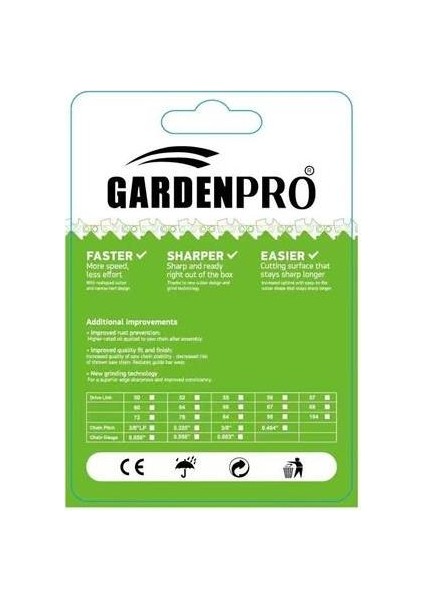 ZL2500 Motorlu Testere Zinciri 91/20 Diş fiyatları