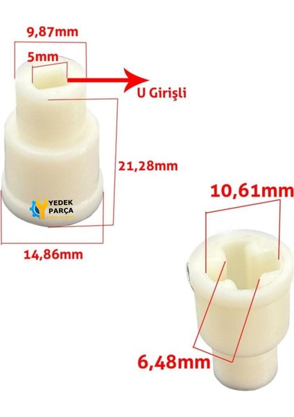 Arzum Uyumlu AR1007 Steelart Plus Multi Blender Motor Kavrama Parçası fiyatları